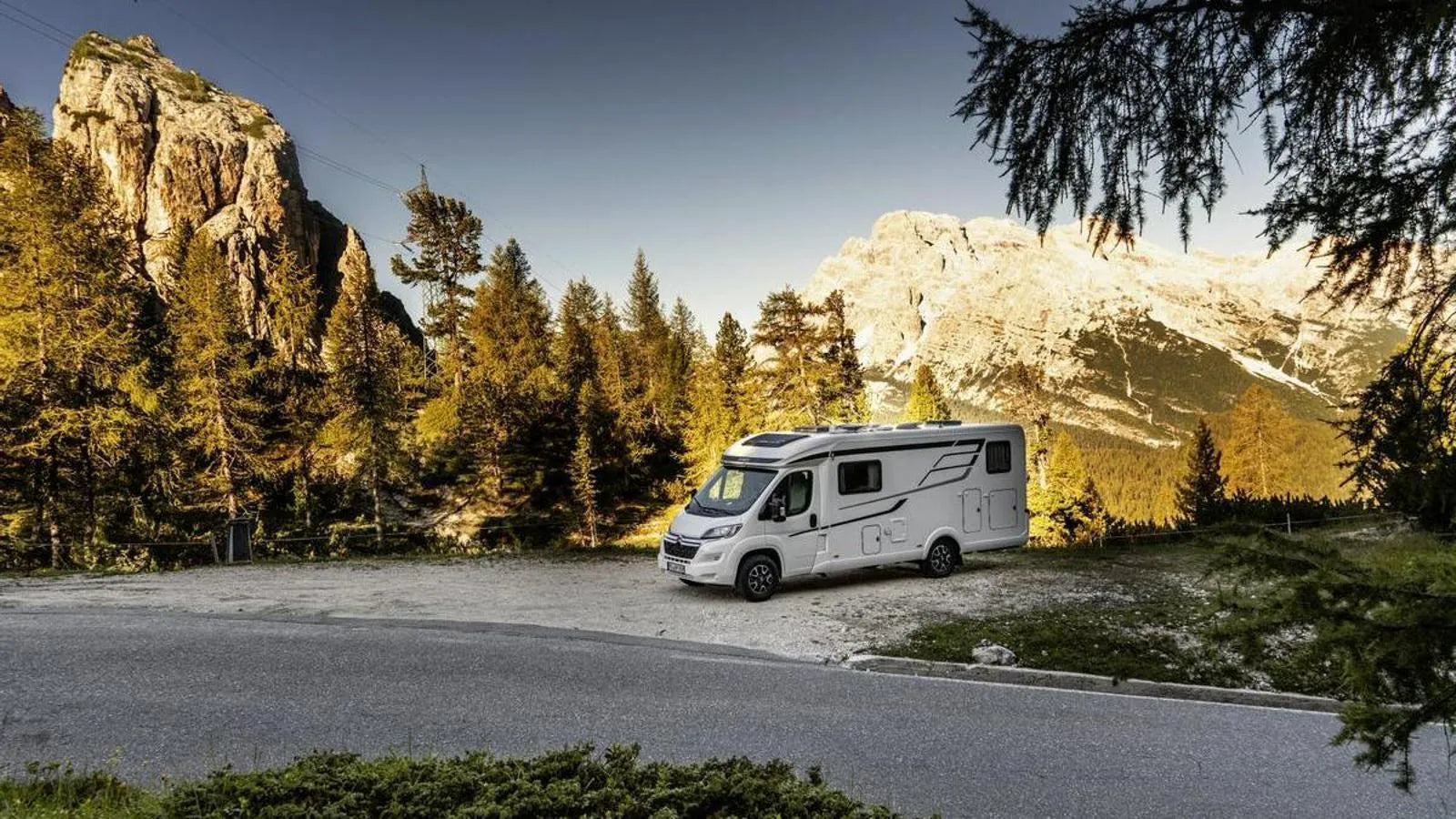 Autocaravana en ruta