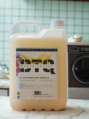 Detergente de Ropa White Velvet 5L – Limpieza Profunda y Cuidado Superior