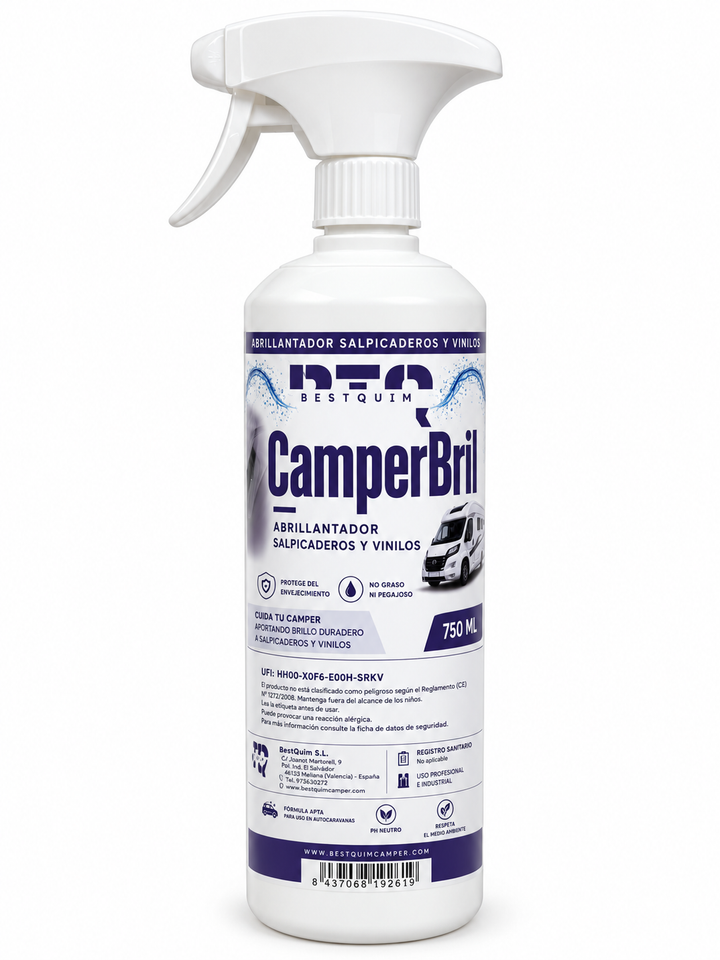Camperbrill – Limpiador de salpicaderos y vinilos