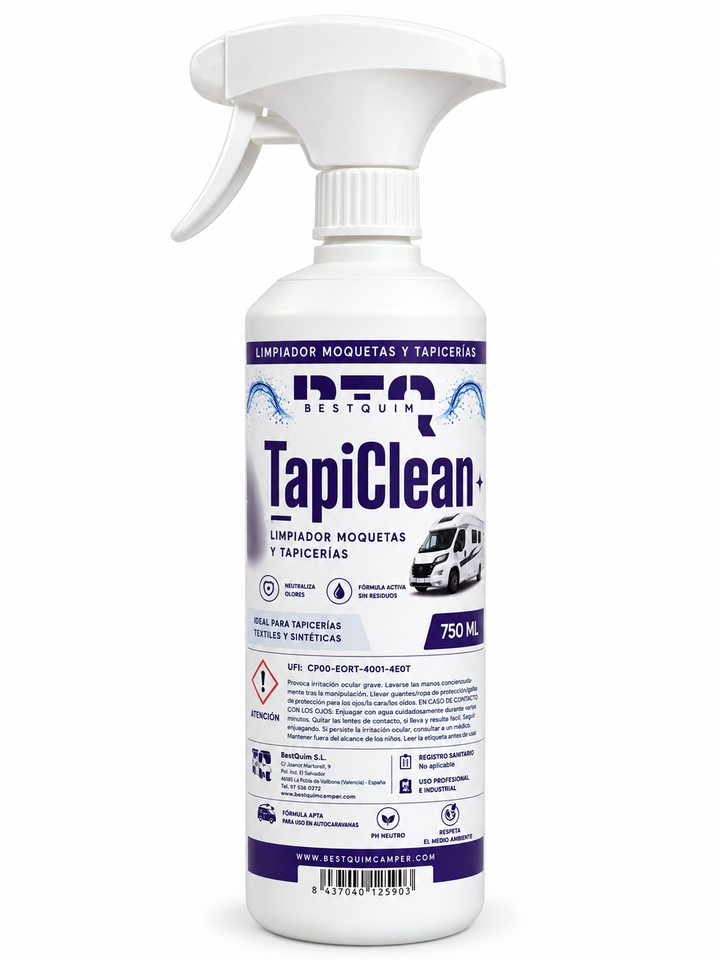 Tapiclean – Limpiador de moquetas y tapicerías